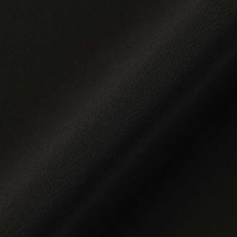 BARNEYS NEW YORK セットアップ ウォッシャブル ドローストリングワイドパンツ BLACK