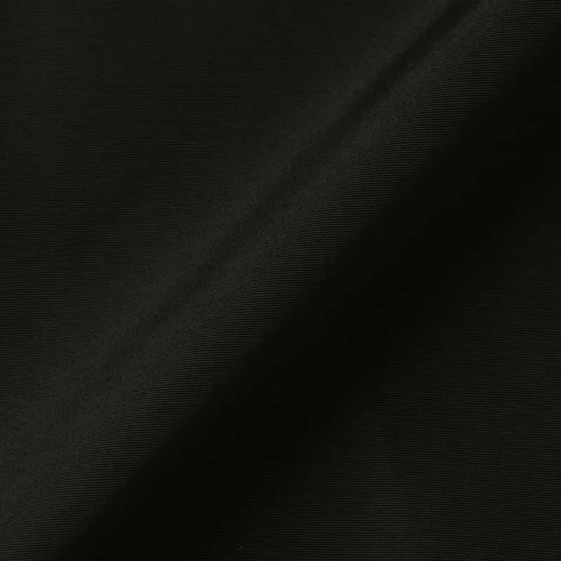 BARNEYS NEW YORK コットンナイロン素材Aラインサファリスカート BLACK