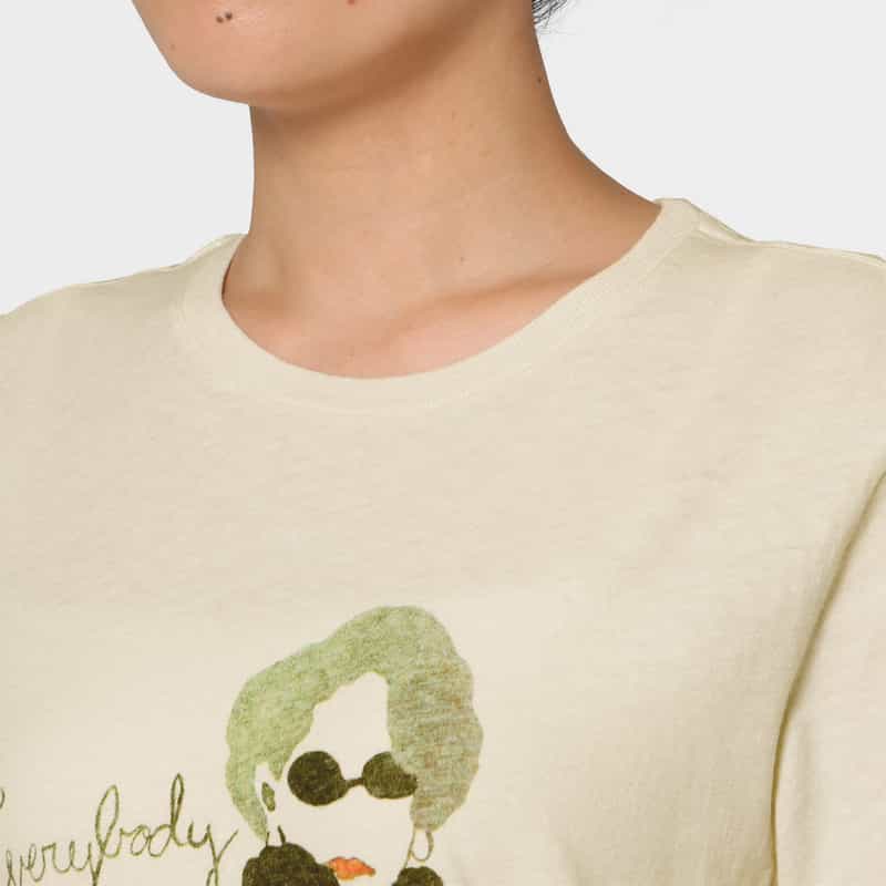 REDONE REDONE ＜リダーン＞ プリントTシャツ WHITE