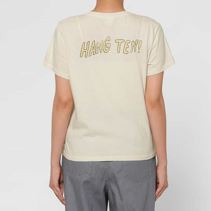 REDONE REDONE ＜リダーン＞ プリントTシャツ WHITE