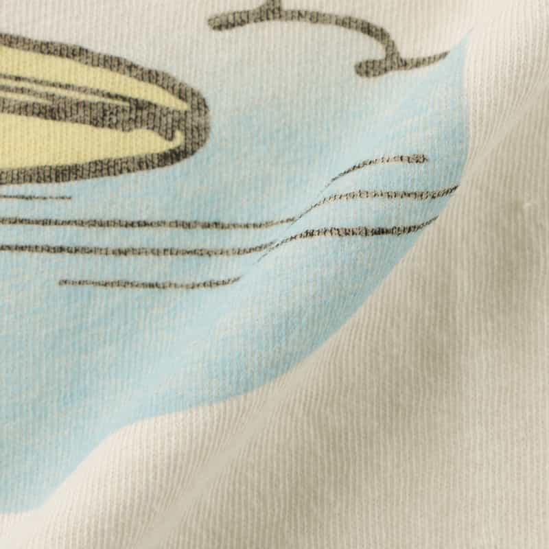 REDONE REDONE ＜リダーン＞ プリントTシャツ WHITE