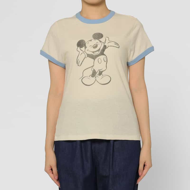 REDONE REDONE ＜リダーン＞ プリントTシャツ IVORY