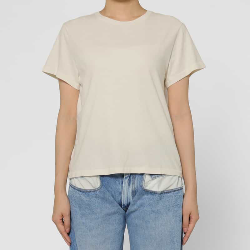 REDONE REDONE ＜リダーン＞ ハーフスリーブTシャツ WHITE