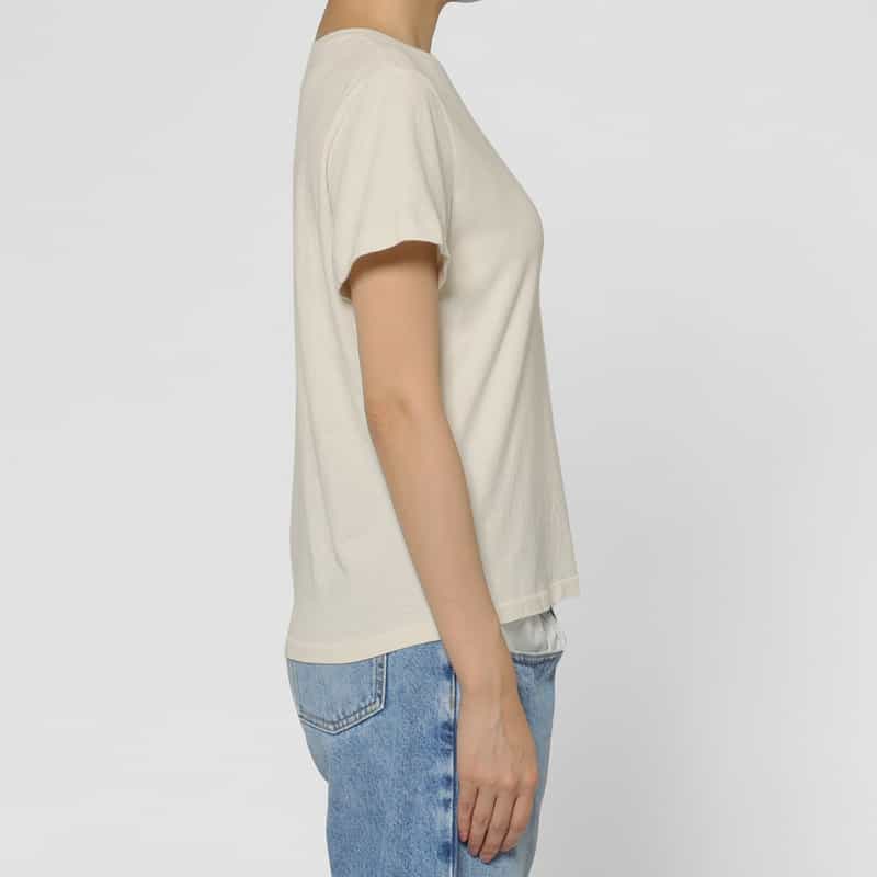 REDONE REDONE ＜リダーン＞ ハーフスリーブTシャツ WHITE