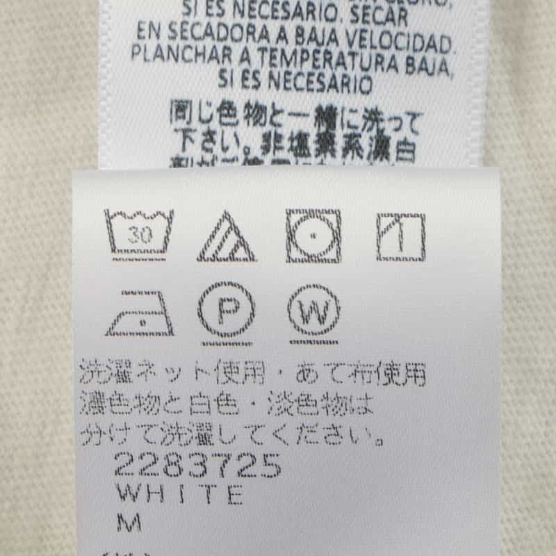 REDONE REDONE ＜リダーン＞ ハーフスリーブTシャツ WHITE