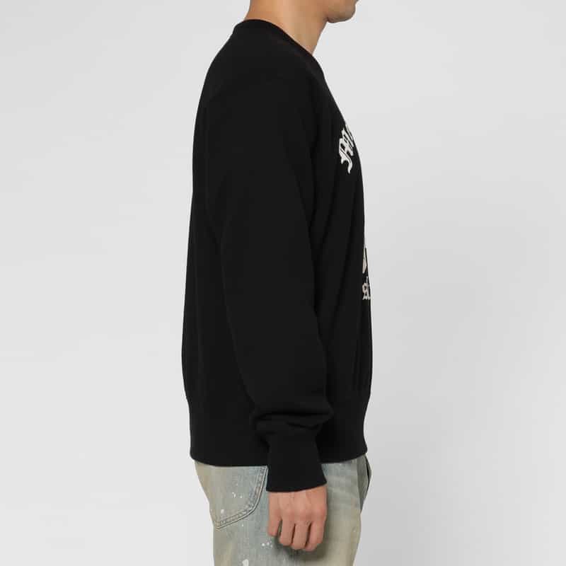 DAIRIKU DAIRIKU＜ダイリク＞ バーニーズ　ニューヨーク限定グラフィックスウェットプルオーバー BLACK