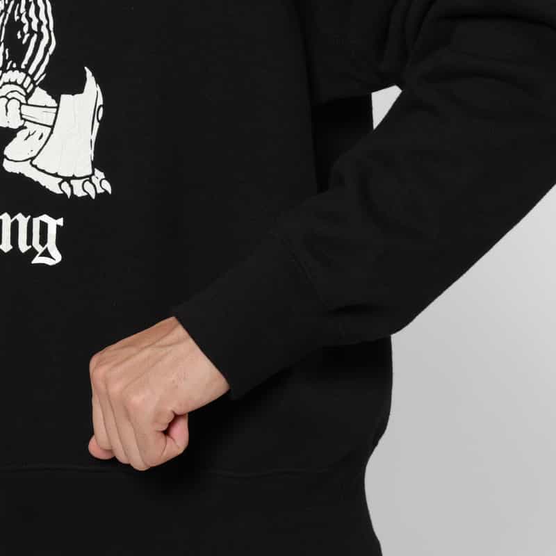 DAIRIKU DAIRIKU＜ダイリク＞ バーニーズ　ニューヨーク限定グラフィックスウェットプルオーバー BLACK