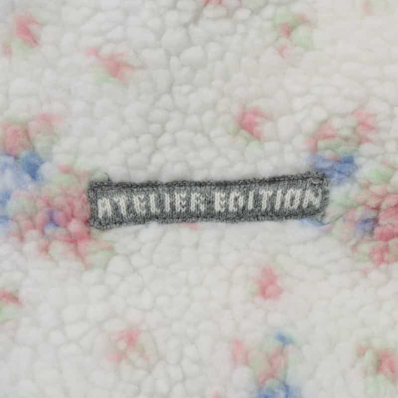 ATELIER EDITION ATELIER EDITION ＜アトリエ エディション＞ フラワープリン フリースブルゾン MULTI COLOR