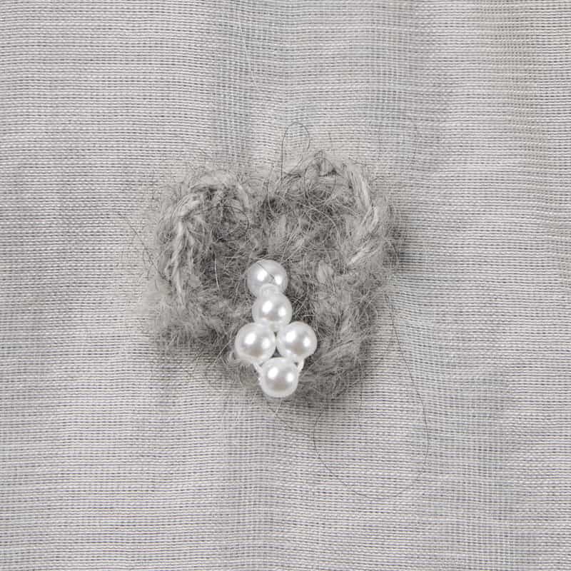 ATELIER EDITION ATELIER EDITION ＜アトリエ エディション＞ フラワービジュー刺繍レイヤードスカート WHITE