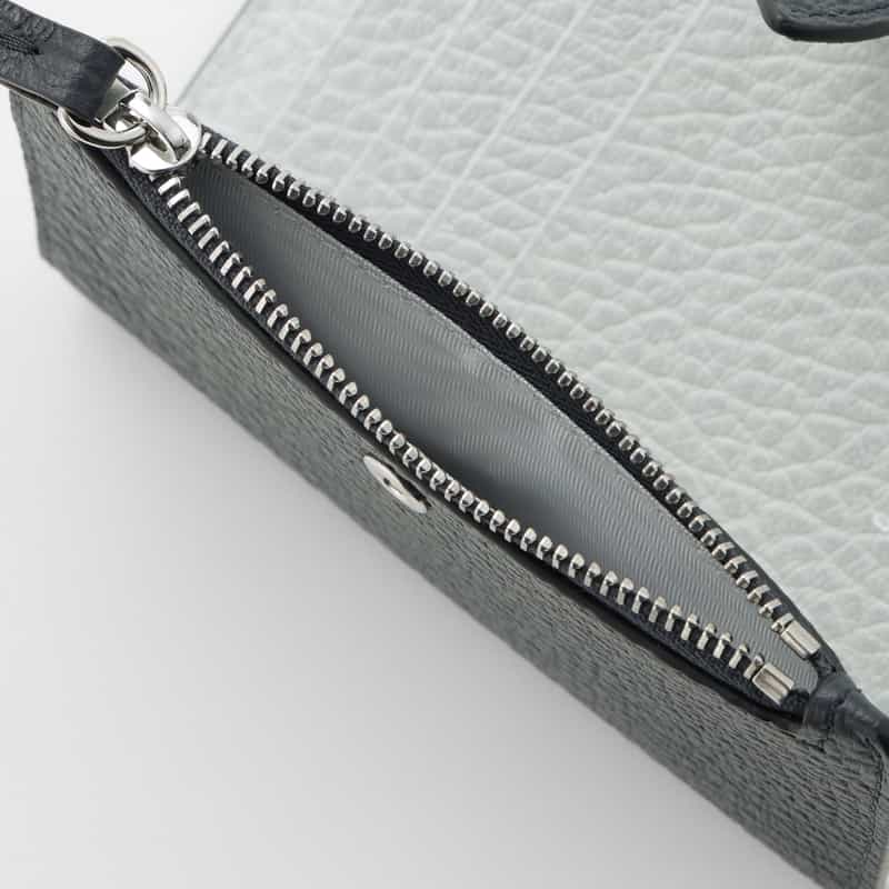 MAISON MARGIELA MAISON MARGIELA ＜メゾンマルジェラ＞ バイカラーハーフウォレット NAVY