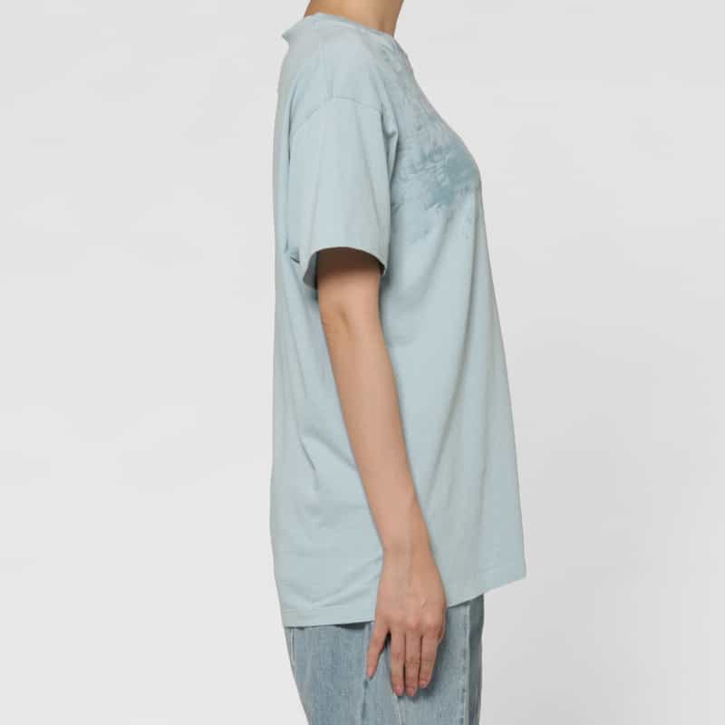 MAISON MARGIELA MAISON MARGIELA ＜メゾンマルジェラ＞ プリントロゴTシャツ LIGHT BLUE