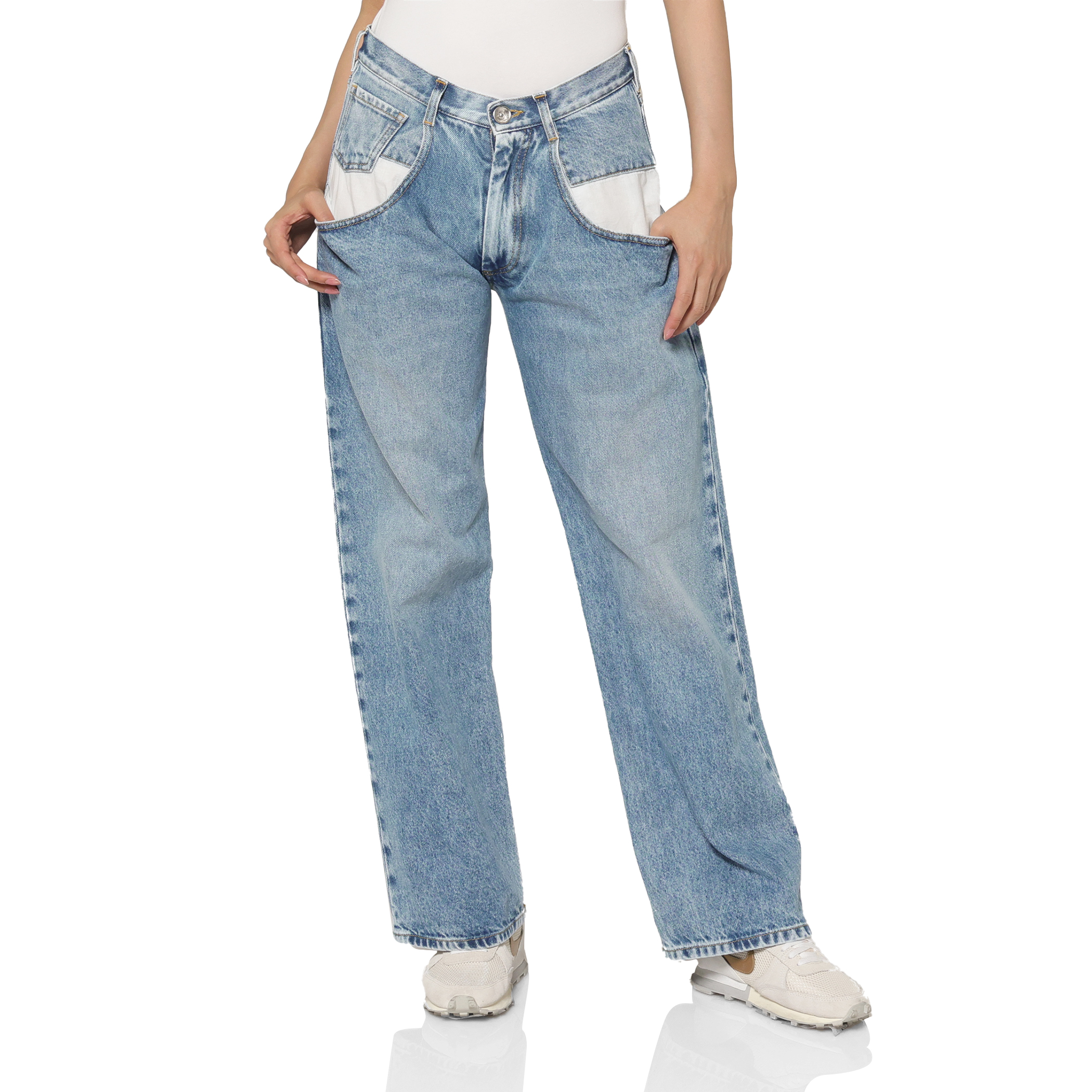 MAISON MARGIELA ＜メゾンマルジェラ＞ バギーポケットデニムパンツ