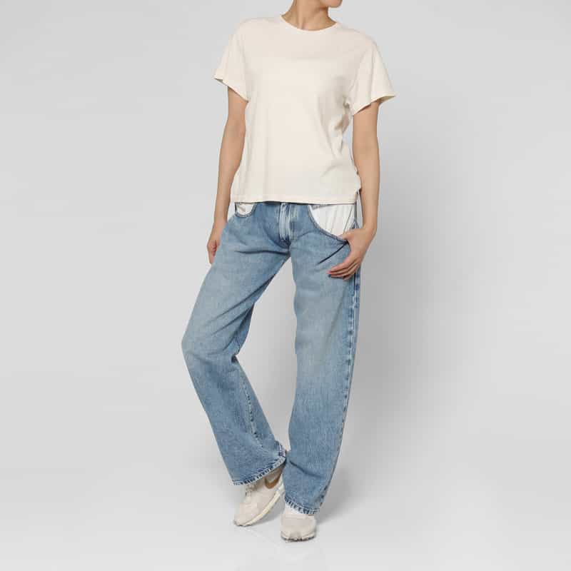 MAISON MARGIELA MAISON MARGIELA ＜メゾンマルジェラ＞ バギーポケットデニムパンツ BLUE