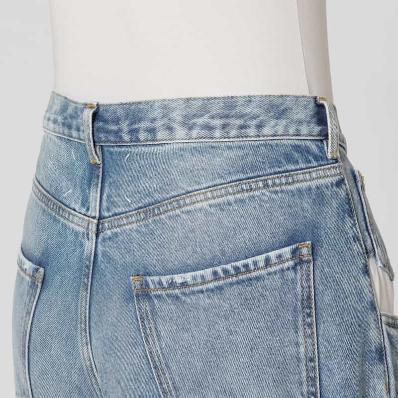 MAISON MARGIELA MAISON MARGIELA ＜メゾンマルジェラ＞ バギーポケットデニムパンツ BLUE