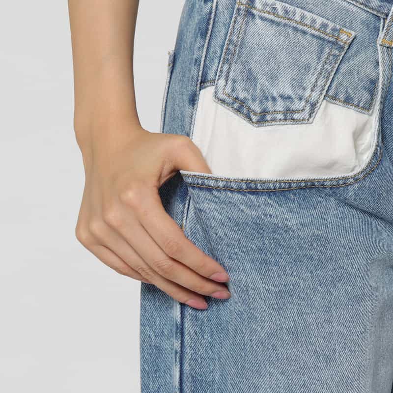 MAISON MARGIELA MAISON MARGIELA ＜メゾンマルジェラ＞ バギーポケットデニムパンツ BLUE