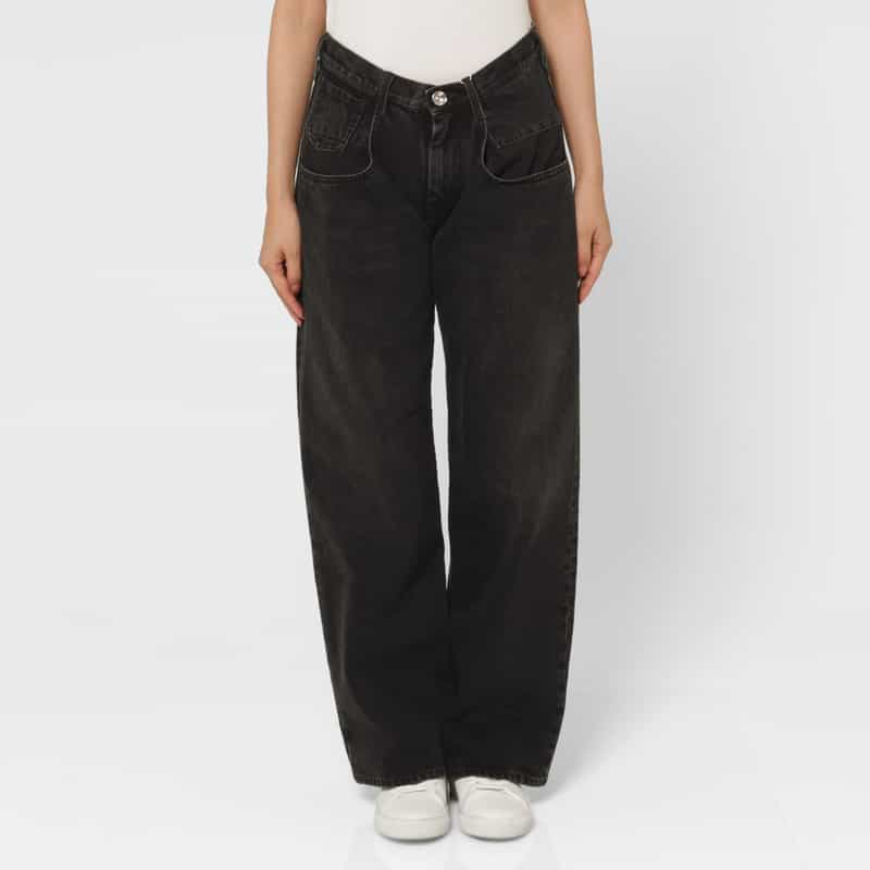 MAISON MARGIELA MAISON MARGIELA ＜メゾン マルジェラ＞ ボーイフレンドデニムパンツ BLACK