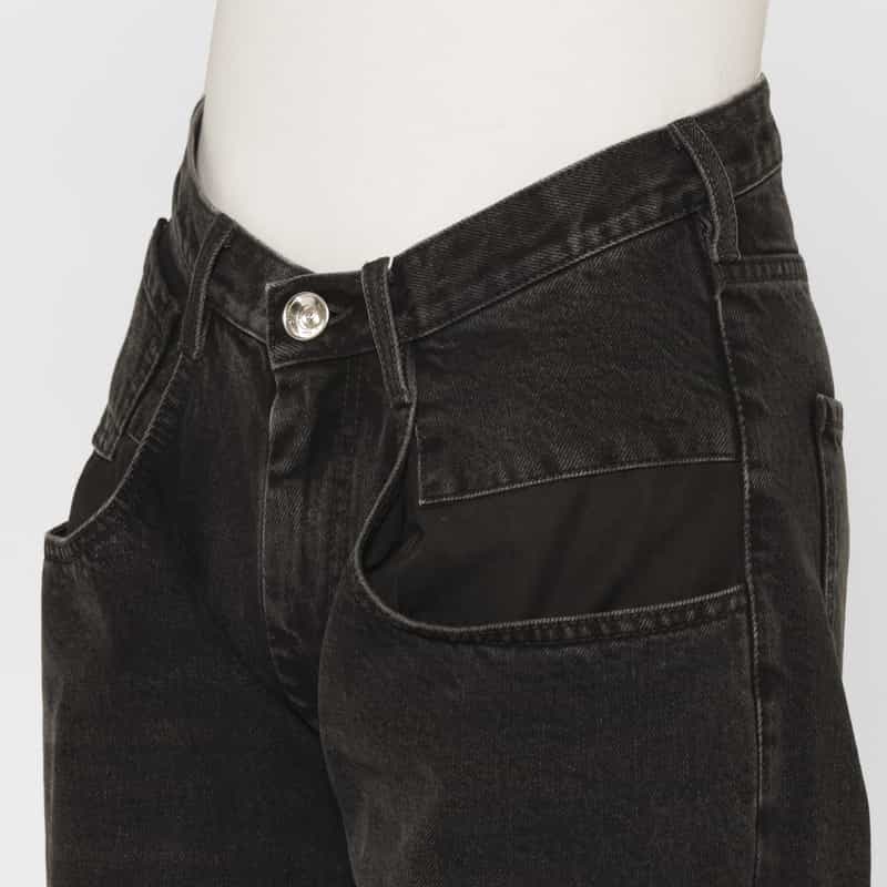 MAISON MARGIELA MAISON MARGIELA ＜メゾン マルジェラ＞ ボーイフレンドデニムパンツ BLACK