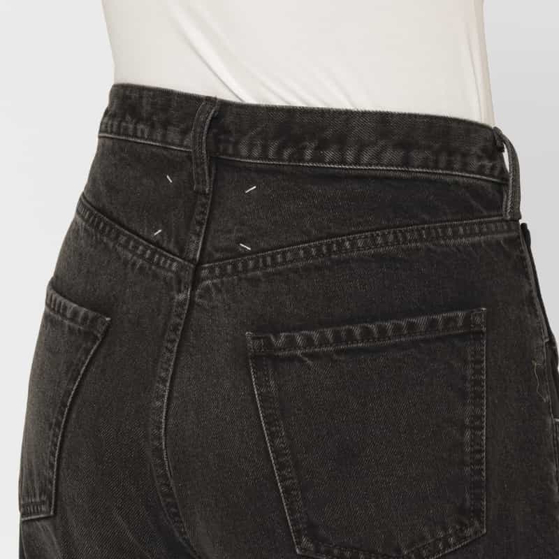 MAISON MARGIELA MAISON MARGIELA ＜メゾン マルジェラ＞ ボーイフレンドデニムパンツ BLACK