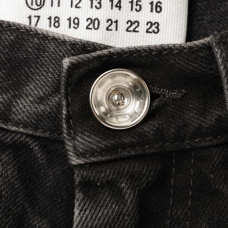MAISON MARGIELA MAISON MARGIELA ＜メゾン マルジェラ＞ ボーイフレンドデニムパンツ BLACK