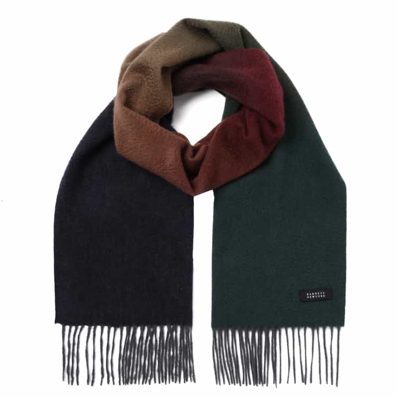 BARNEYS NEW YORK カシミヤ100％グラデーションマフラー（180×30） MULTI COLOR