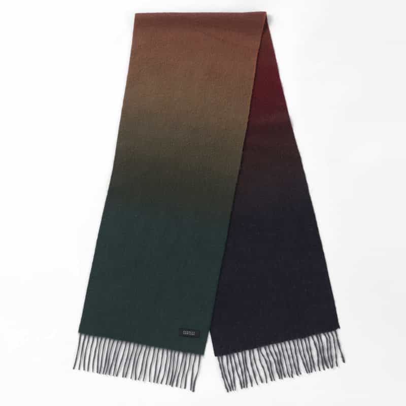 BARNEYS NEW YORK カシミヤ100％グラデーションマフラー（180×30） MULTI COLOR