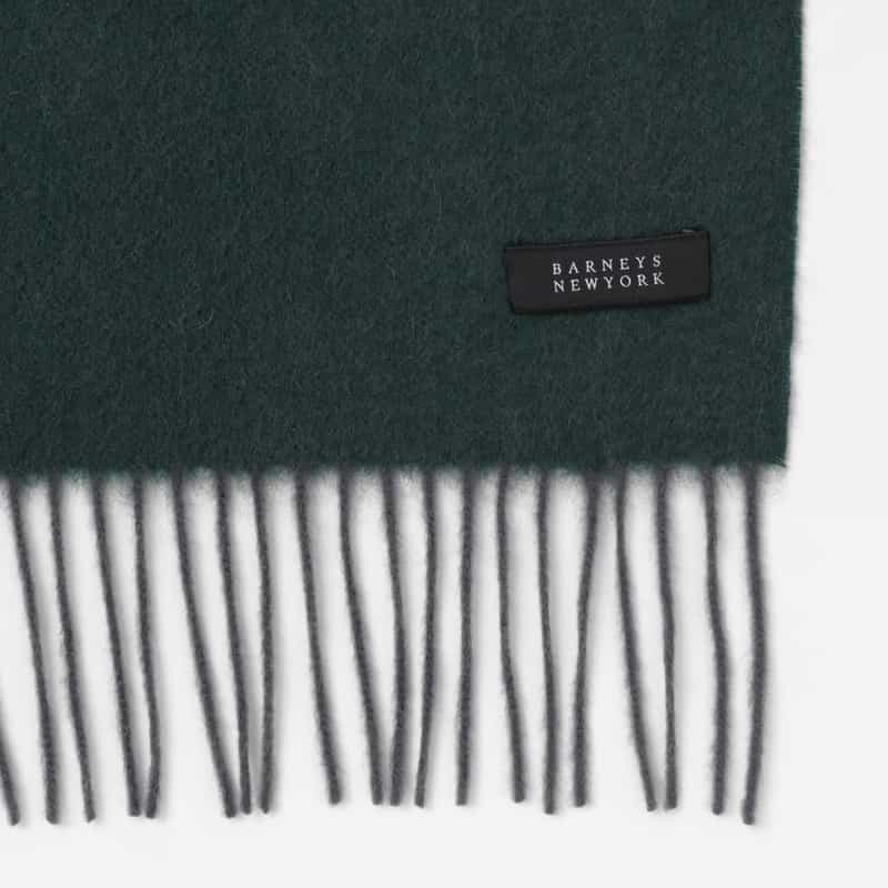 BARNEYS NEW YORK カシミヤ100％グラデーションマフラー（180×30） MULTI COLOR