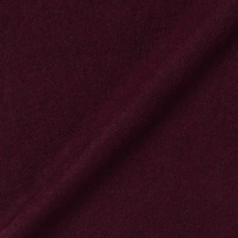 BARNEYS NEW YORK カシミヤ100％リバーシブルマフラー（174×30） WINE