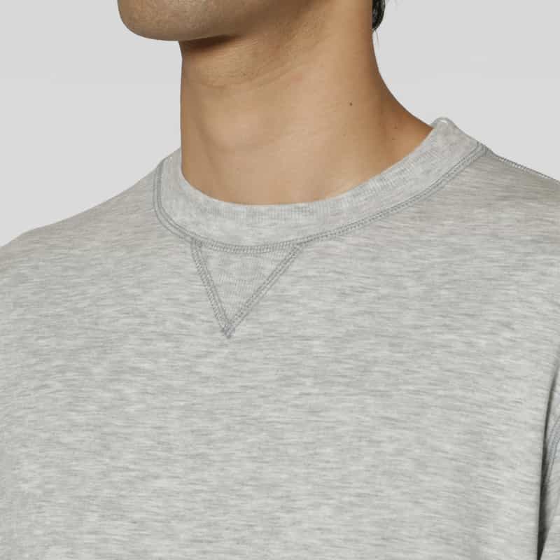 BARNEYS NEW YORK セットアップ テンセル素材スウェットプルオーバー GRAY