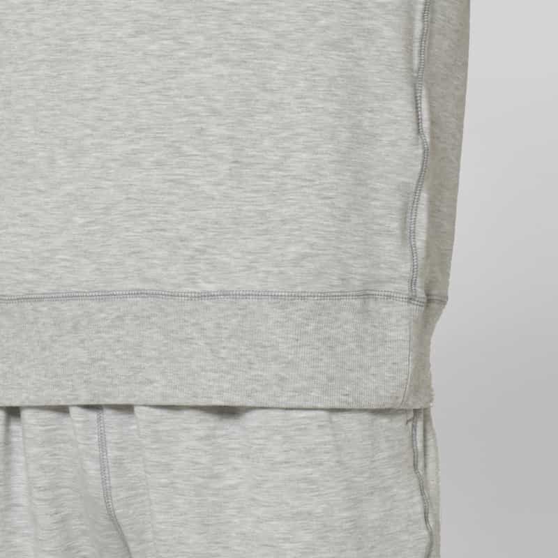 BARNEYS NEW YORK セットアップ テンセル素材スウェットプルオーバー GRAY
