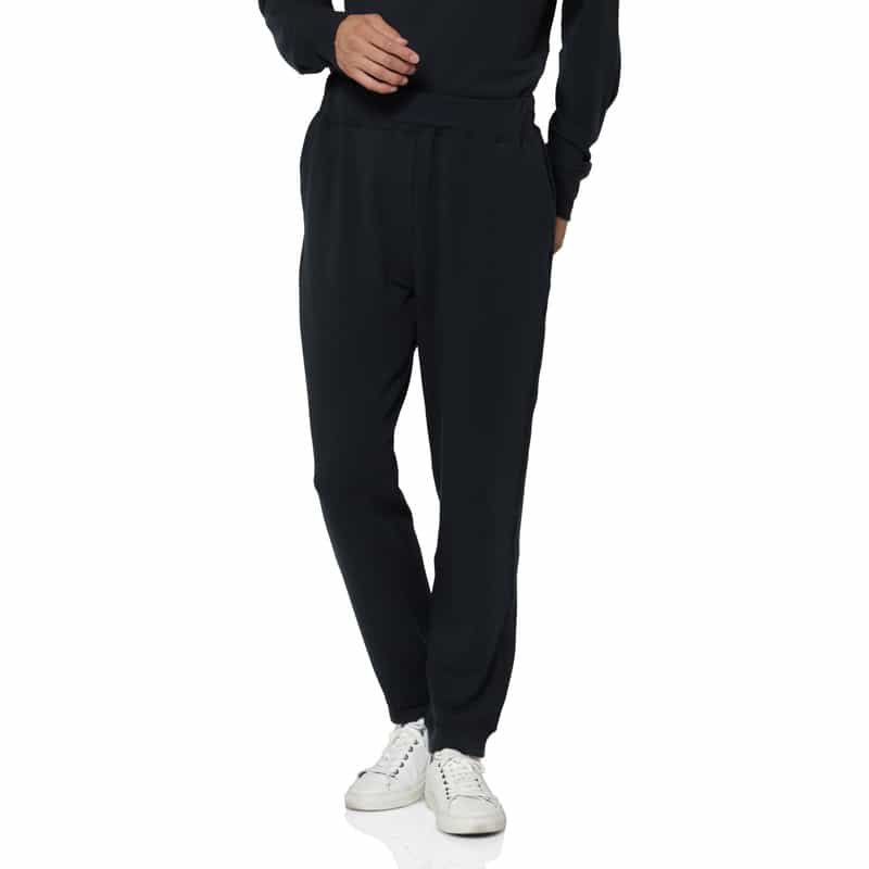 BARNEYS NEW YORK セットアップ テンセル素材スウェットパンツ NAVY