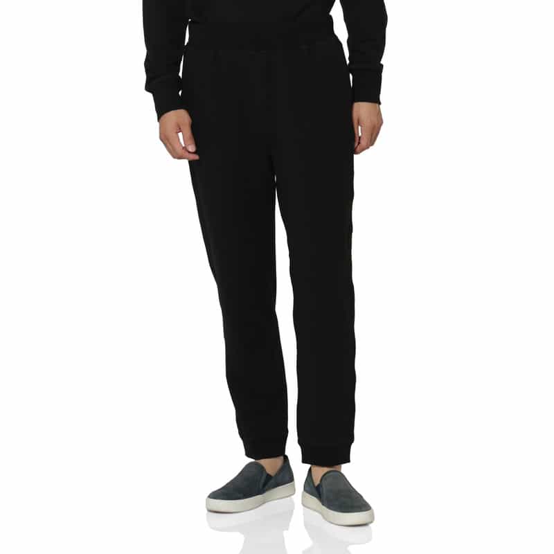BARNEYS NEW YORK セットアップ テンセル素材スウェットパンツ BLACK