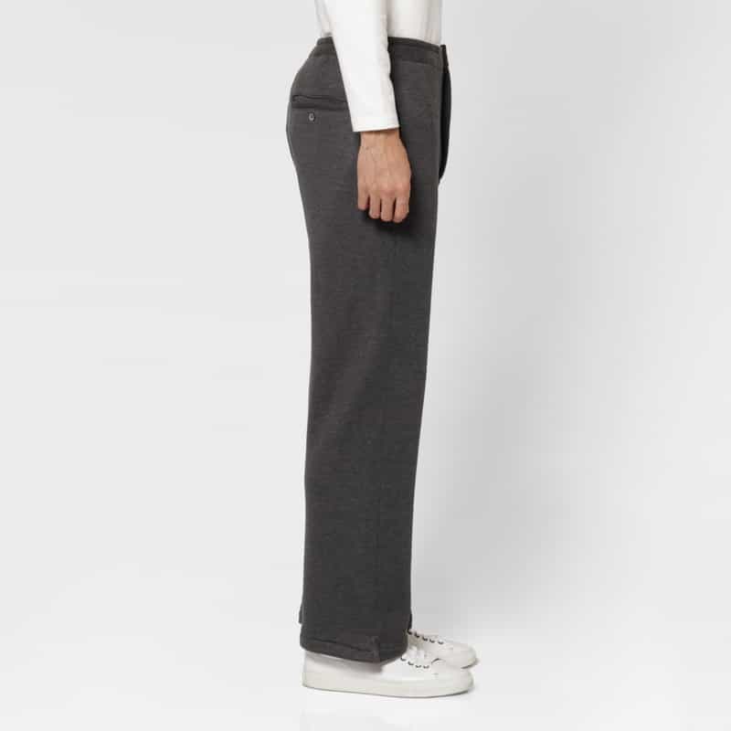 BARNEYS NEW YORK ウエストドローコード付きイージーパンツ GRAY