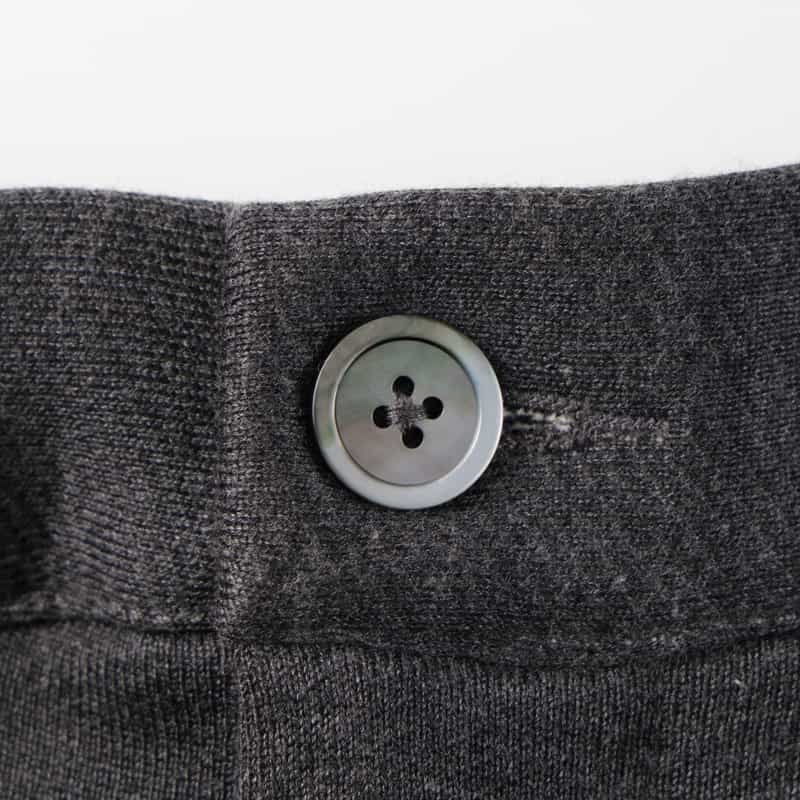 BARNEYS NEW YORK ウエストドローコード付きイージーパンツ GRAY