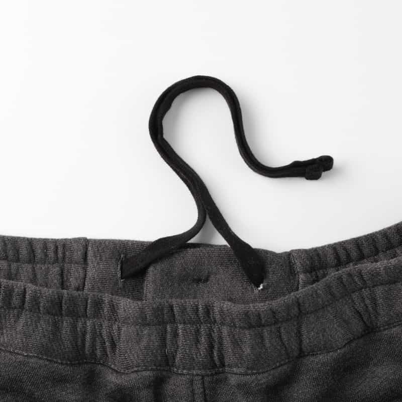 BARNEYS NEW YORK ウエストドローコード付きイージーパンツ GRAY