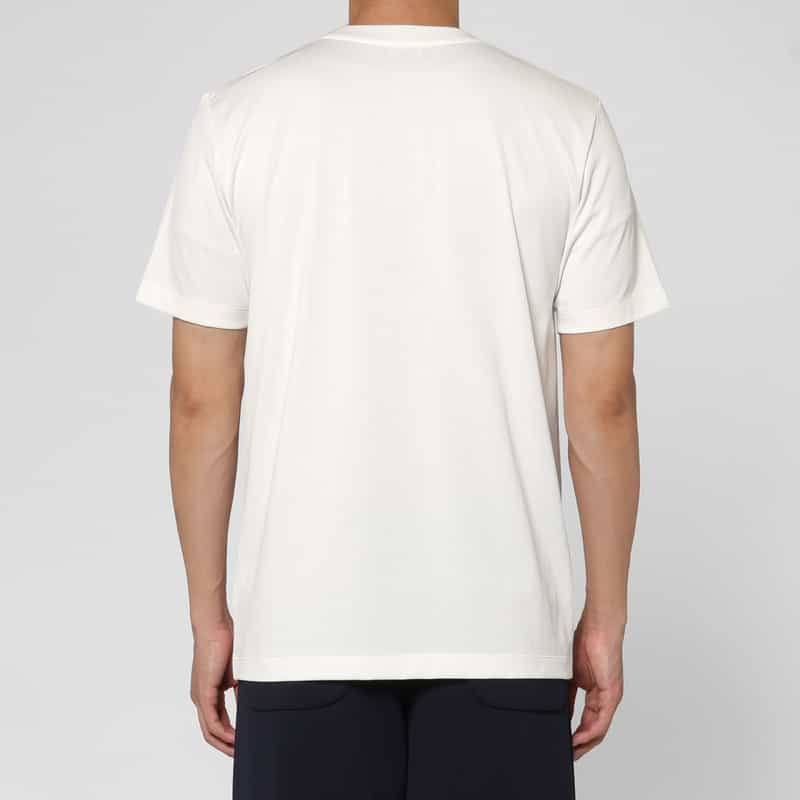 BARNEYS NEW YORK クルーネックカットソー（アルビニ社製生地使用） WHITE
