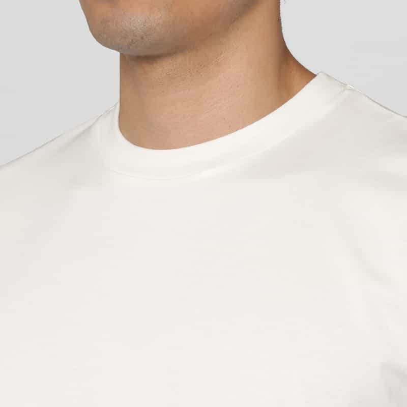 BARNEYS NEW YORK クルーネックカットソー（アルビニ社製生地使用） WHITE