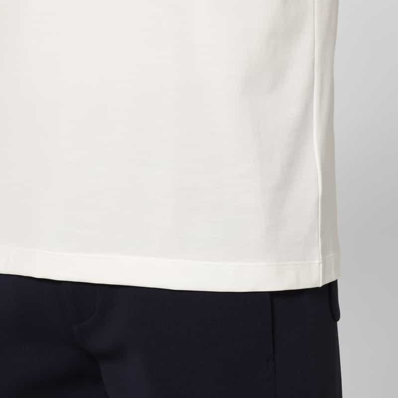 BARNEYS NEW YORK クルーネックカットソー（アルビニ社製生地使用） WHITE