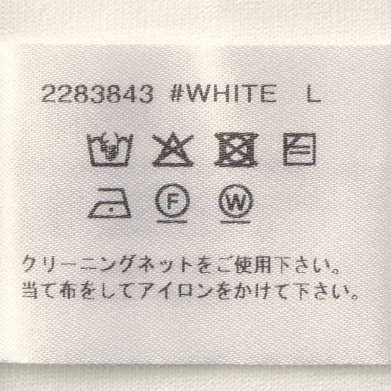 BARNEYS NEW YORK クルーネックカットソー（アルビニ社製生地使用） WHITE