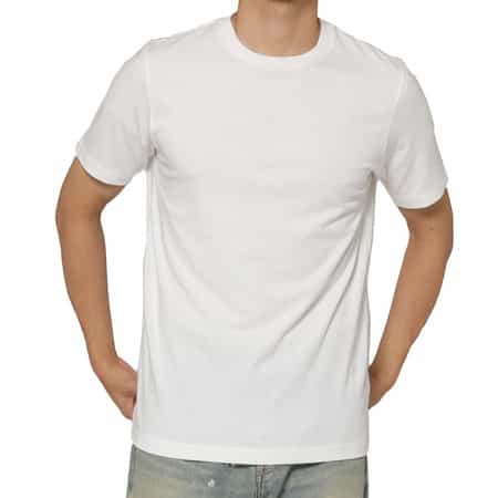クルーネックTシャツ（スーピマコットン使用）