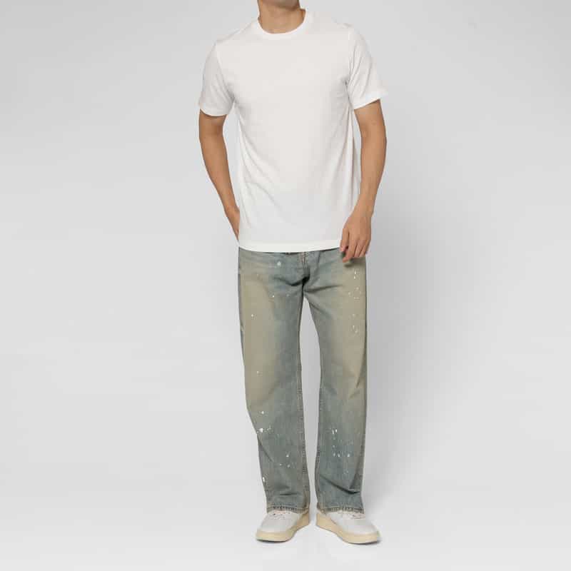 BARNEYS NEW YORK クルーネックTシャツ（スーピマコットン使用） WHITE