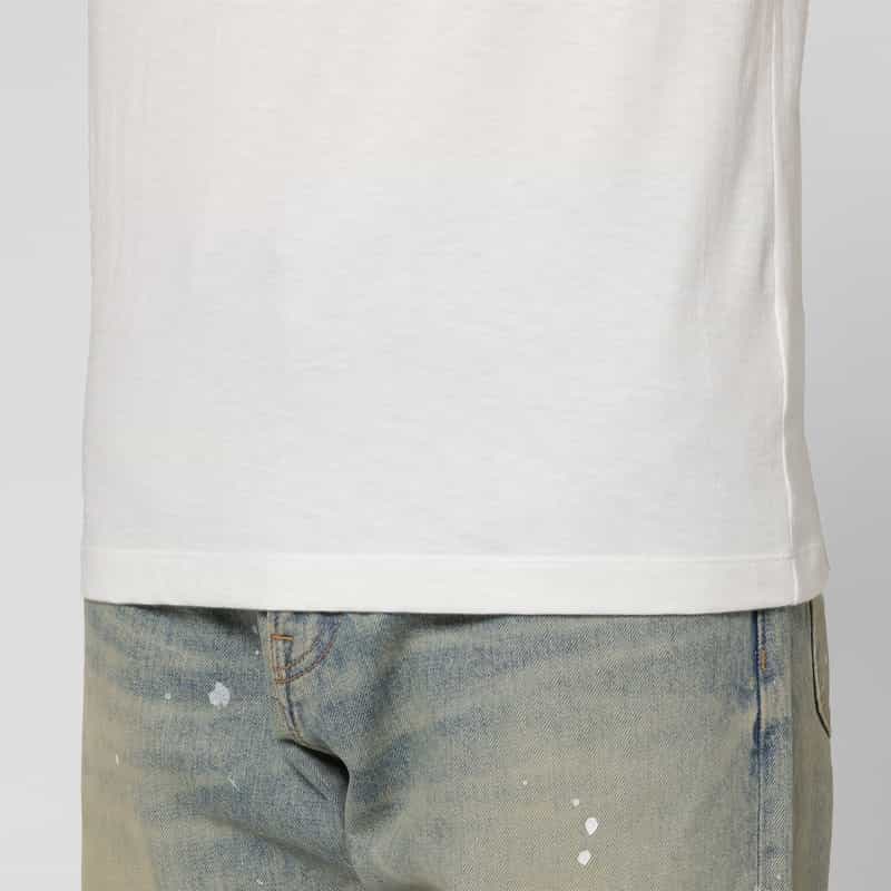 BARNEYS NEW YORK クルーネックTシャツ（スーピマコットン使用） WHITE