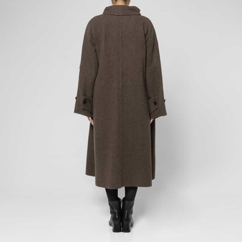 LE17SEPTEMBRE LE17SEPTEMBRE ＜ルディセットセプトンブル＞ バーニーズ　ニューヨーク限定 カシミヤ混ロングコート BROWN