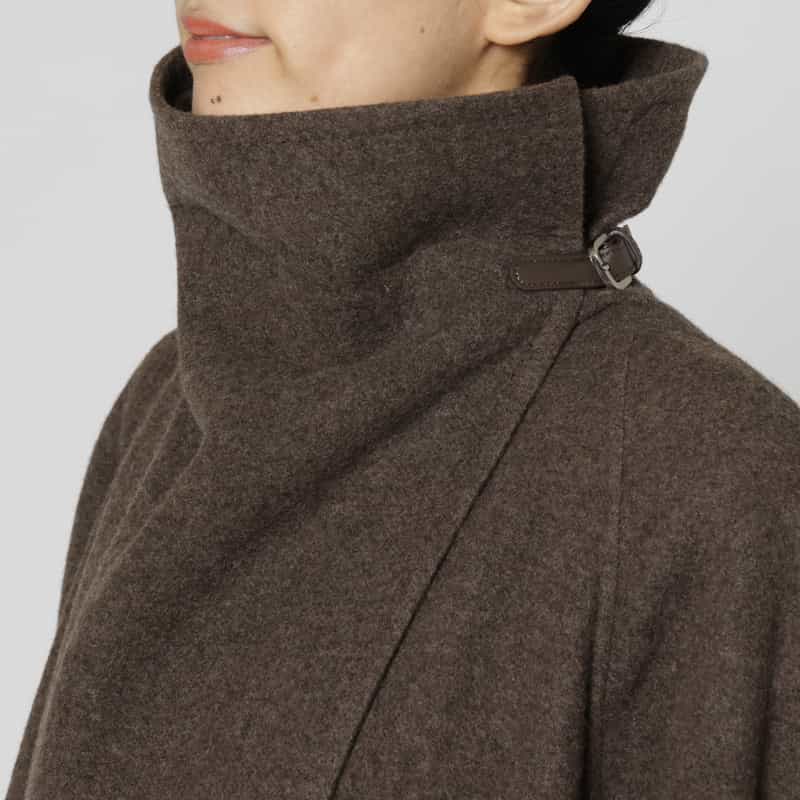 LE17SEPTEMBRE LE17SEPTEMBRE ＜ルディセットセプトンブル＞ バーニーズ　ニューヨーク限定 カシミヤ混ロングコート BROWN
