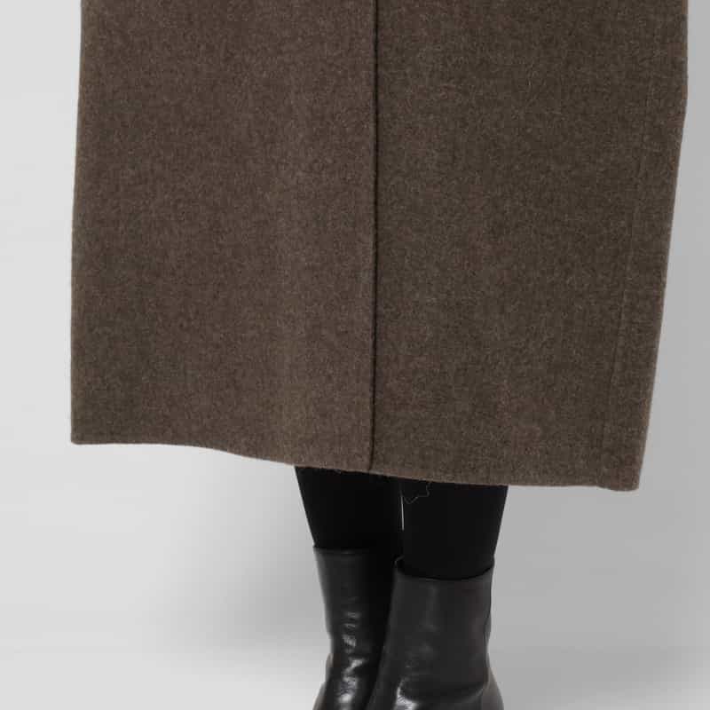 LE17SEPTEMBRE LE17SEPTEMBRE ＜ルディセットセプトンブル＞ バーニーズ　ニューヨーク限定 カシミヤ混ロングコート BROWN