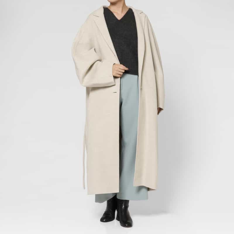 LE17SEPTEMBRE LE17SEPTEMBRE ＜ルディセットセプトンブル＞ バーニーズ　ニューヨーク限定 ウールコート BEIGE