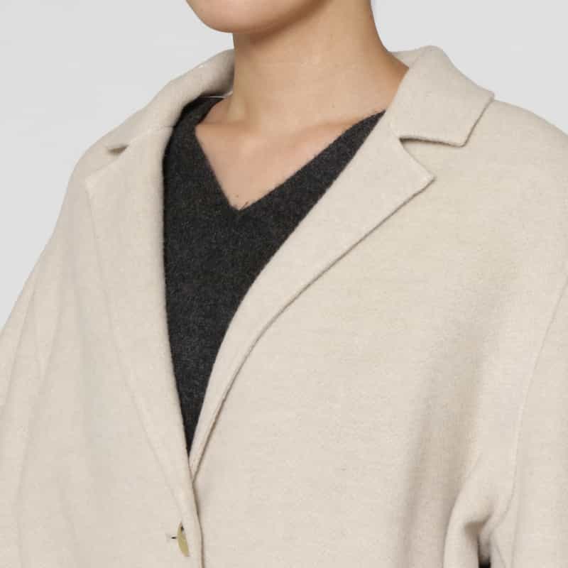 LE17SEPTEMBRE LE17SEPTEMBRE ＜ルディセットセプトンブル＞ バーニーズ　ニューヨーク限定 ウールコート BEIGE
