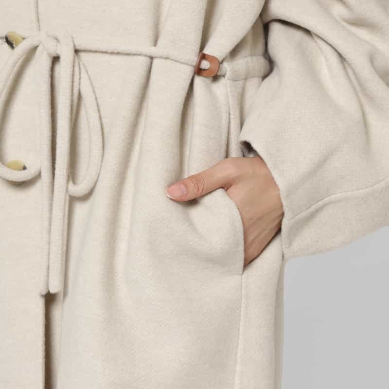 LE17SEPTEMBRE LE17SEPTEMBRE ＜ルディセットセプトンブル＞ バーニーズ　ニューヨーク限定 ウールコート BEIGE