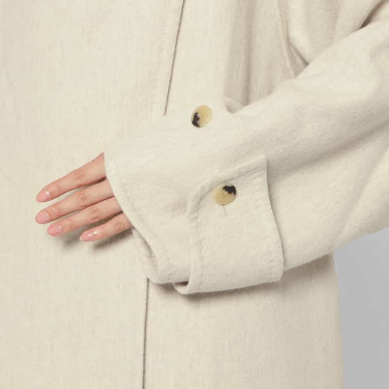 LE17SEPTEMBRE LE17SEPTEMBRE ＜ルディセットセプトンブル＞ バーニーズ　ニューヨーク限定 カシミヤ混ロングコート BEIGE
