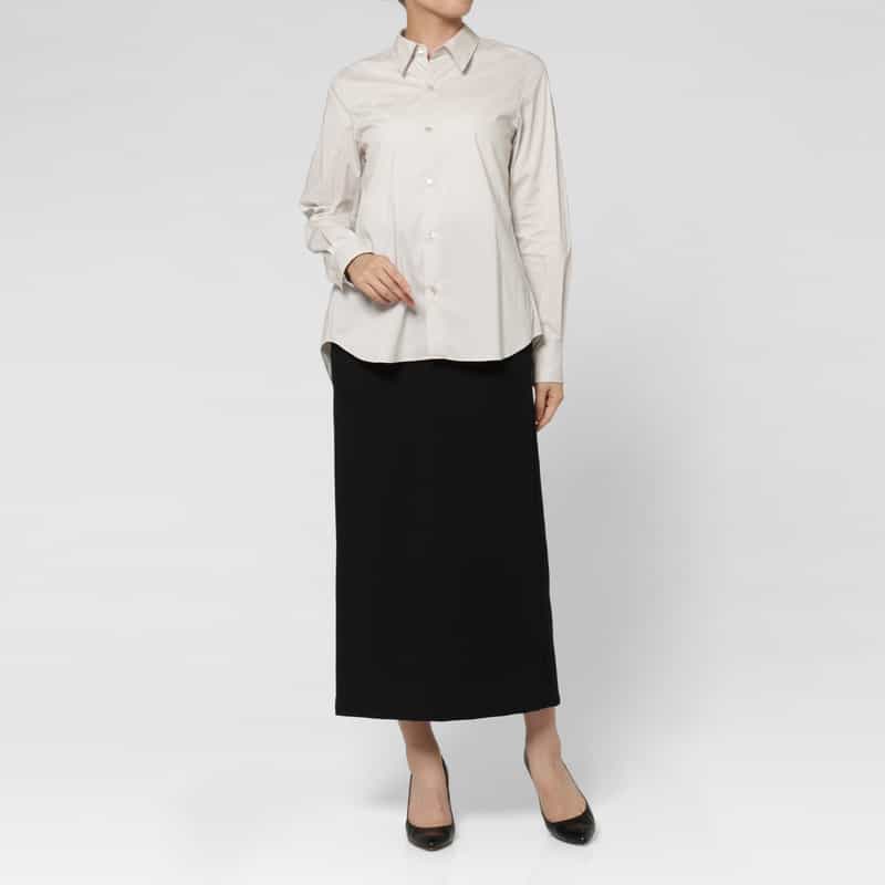 CHIKA KISADA CHIKA KISADA ＜チカ キサダ＞ バーニーズ　ニューヨーク限定チュールレイヤードシャツ BEIGE