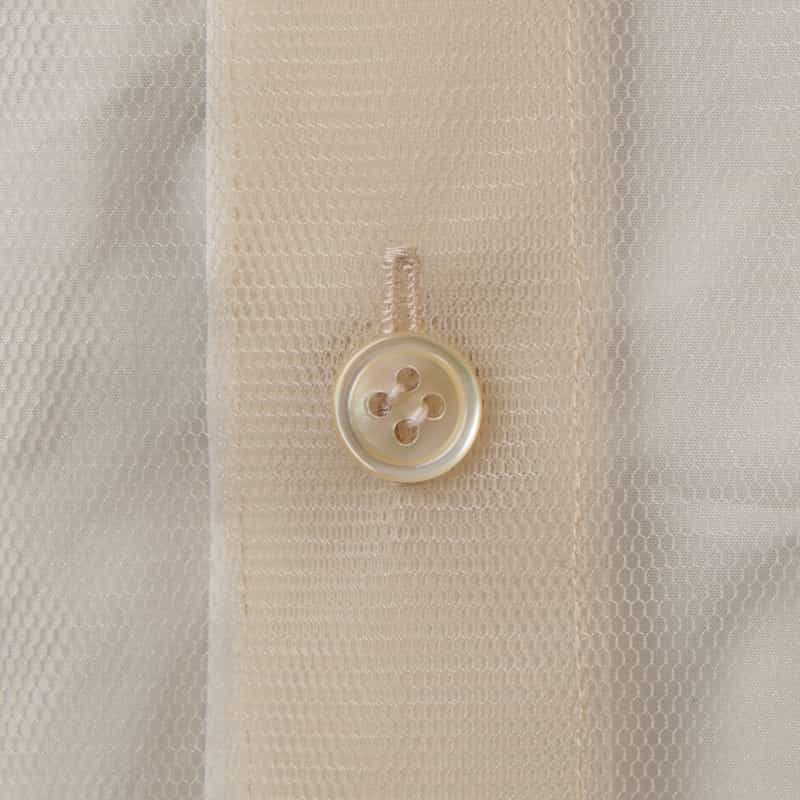 CHIKA KISADA CHIKA KISADA ＜チカ キサダ＞ バーニーズ　ニューヨーク限定チュールレイヤードシャツ BEIGE